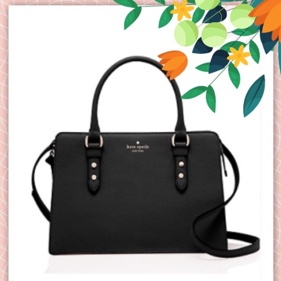 NWT Kate Spade Black Mulberry Satchel Crossbody Bag - Picture 3 of 11